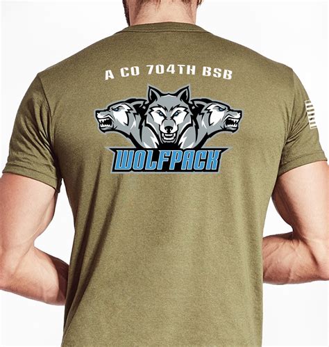 coyote tan custom t shirt.